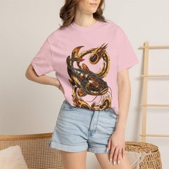 Stained Glass Espresso Meteor Catfish T-Shirt Graphic