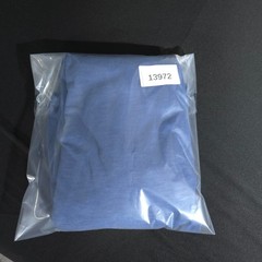 Copper & Oak Henley Shirt Mens XL Blue Long Sleeve Slub Cotton Pocket Casual