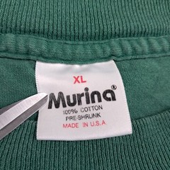 Murina T Shirt Extra Large Men’s Green Cotton Florida Dolphin Short Sleeve