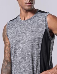 5 Pack Dry Fit Sleeveless Muscle Shirts for Men, Athletic Tank Tops for Worko…