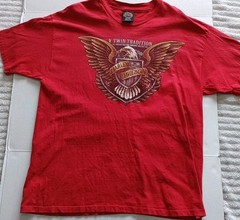 Vintage 1995 Harley Davidson V-Twin Tradition Houma LA SINGLE STITCH XL Shirt