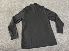 L.L. Bean Shirt Mens LT Black Long Sleeve Turtleneck Tee Cotton Thermal Big Tall