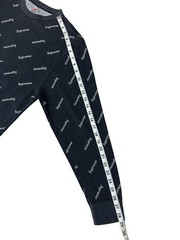 Supreme x Hanes Thermal Shirt Large Black Logo FW20 Waffle Knit Long Sleeve