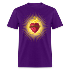 The Sacred Heart of Jesus Christ Shirt Religious Catholic T-shirt Size S-6XL