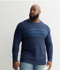 Men’s Big & Tall Sonoma Waffle Tee Long Sleeve 2XL-2XLT-2XB-3XB-3XBT-4XB