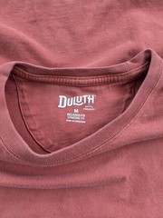Duluth Trading Mens Orange Long Tail T-Shirt Size Medium Relaxed Fit 100% cotton