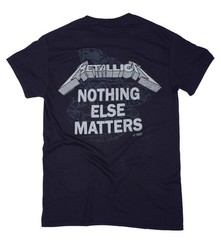 Metallica T Shirt Nothing Else Matters OFFICIAL Black S M L XL XXL New