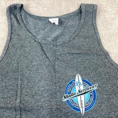 Shaka Surfwear Hawaii Alstyle Apparel & Activewear Tank Top Mens XL Gray Cotton
