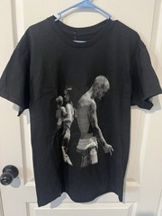 SWAG Graphic T-Shirt Black Size Large – Tracklist Print Tee
