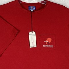 Blankenship Dry Goods Tshirt Men M Red Shark Jaws Elephant Pocketed Surf USA