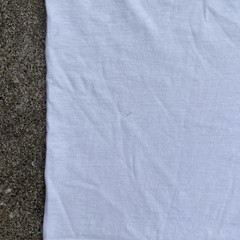 90s Dilbert Capitalism White Sleeveless Tank. Made in U.S.A L Vintage