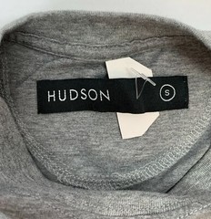 Hudson T-Shirt Men’s Gray Size Small