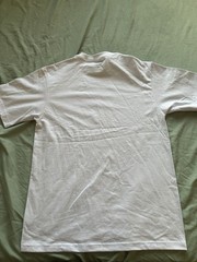 Shaka Wear Super Max Heavyweight White Cotton Knit Crew Neck T-Shirt Men L