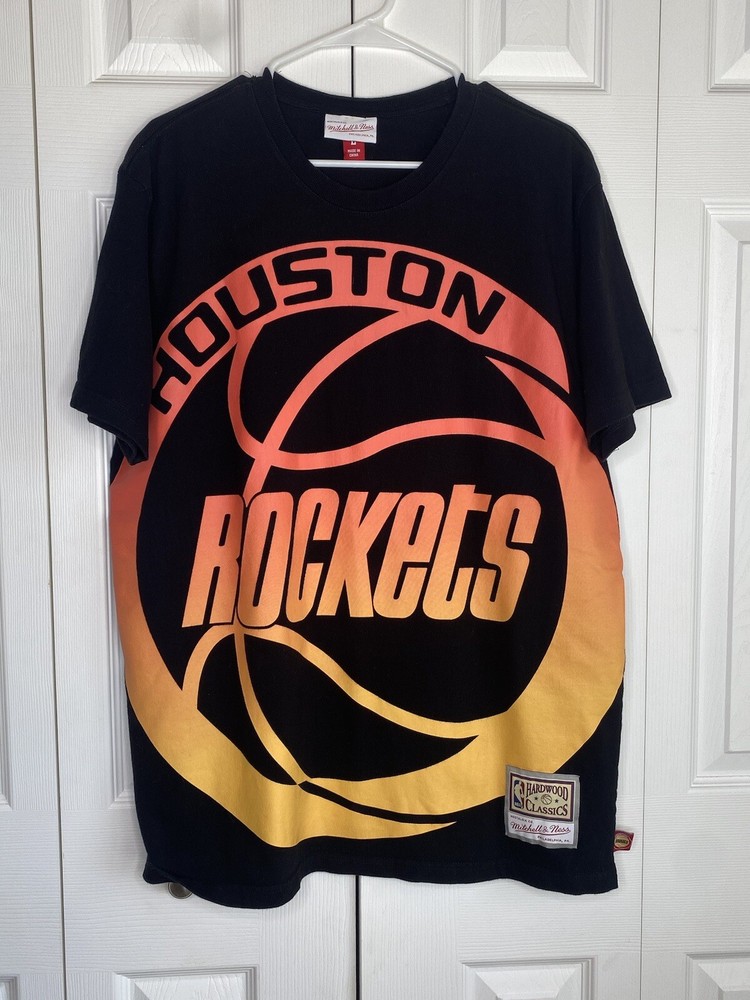 Mitchell & Ness T-Shirt Houston Rockets Hardwood Classics NBA Big Face 4.0 Sz L