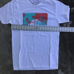 Routine Men Large Short Sleeve Shirt White Baseball Spring Training Fl AZ