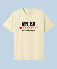 UNISEX MEN WOMENS TEE TSHIRT MY EX PARTNER BOYFRIEND GIRLFRIEND WIFE HUSBAND
