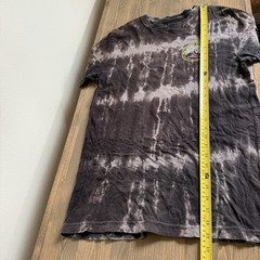 Neff Men’s Medium Brown Tie Dye Lonely At The Top Short Sleeve T-Shirt Tee