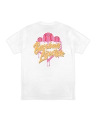 Ice Cream Tee – Strawberry, Soft 60/40 Blend, Breathable, Side-Seamed – Size M