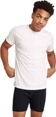 Gildan Men’s Crew Neck T-Shirts, 6 Pack, White Tees, 100% Cotton