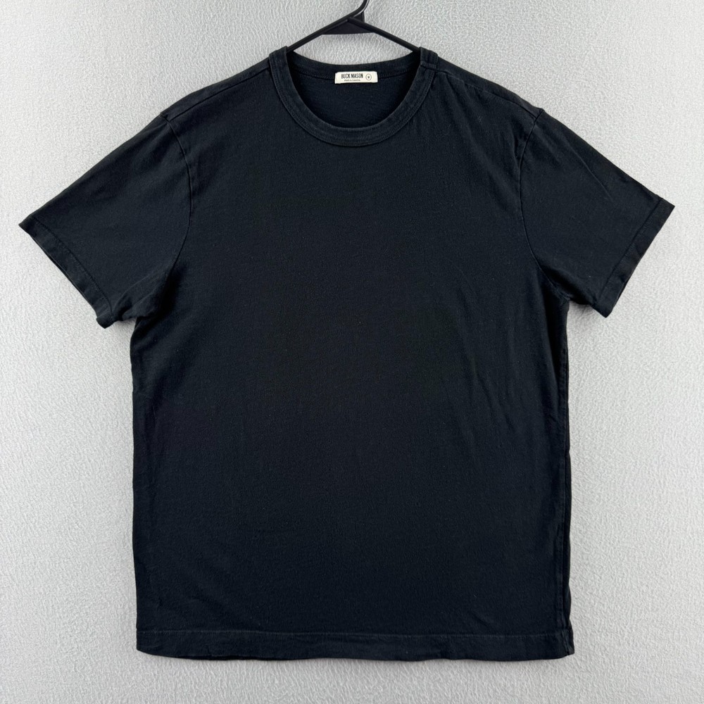 Buck Mason T Shirt Mens Medium Cotton Crewneck Tee Retro Made in USA