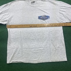 Vintage Bud Light Shirt Mens XL Gray Volleyball DIG IT Budweiser Beer Tee 2000
