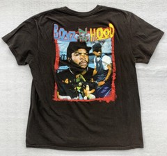 Boyz N The Hood 100% Cotton Graphic Logo T-Shirt Men’s Large Black Crew Neck
