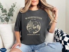 Washington Shirt Travel Gift for Washington Trip Lovers Souvenir Tee