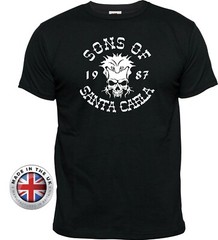 LOST BOYS tshirt Sons Of Santa Carla Anarchy black T Shirt. Unisex,ladies fitted