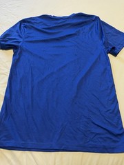 Reebok T-shirt Men M Blue Running Gym