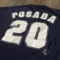 Dynasty New York Yankees T-Shirt Mens Medium Navy Blue Jorge Posada 2004
