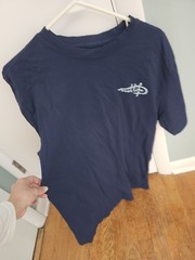 NWT Men’s Reel Life Navy Blue T-shirt Size L