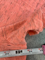 American Eagle Core Flex Classic T-Shirt Mens Size XXL Orange Gray Soft Comfy