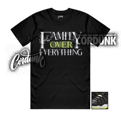 11 Inner Beast GS Barely Volt Dark Raisin White Black T Shirt Match FAM