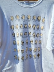 Vintage 2008 United States Presidents Animated Shirt Size XL Obama Bush Clinton