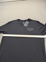 New Under Armour Freedom Tee Mens Sz Large Retro Distressed USA Lightweight