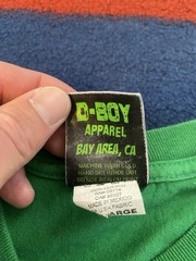 Paid in Full Bay Area Strapped Green T-Shirt 3XL D-Boy Apparel Uzi AK-47 Guns