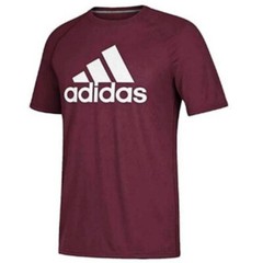 adidas Men’s T-shirt Ultimate Graphic Logo Short Sleeve Tee Top Maroon