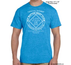 Narcotics Anonymous No Matter What Club V 1.0 T-Shirt – Free Shipping