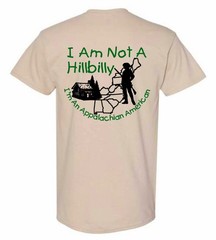GILDAN T-SHIRT HILLBILLY LOGO APPALACHIAN, REDNECK, SOUTHERN