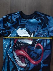 Marvel Comics Venom / Front All Over Print Graphic T-Shirt Adult Size Large