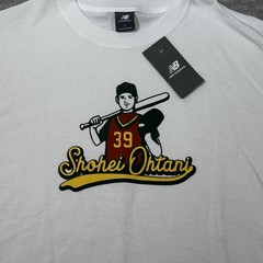 New Balance Shohei Ohtani Memories T-Shirt Mens Sz L Los Angeles Dodgers