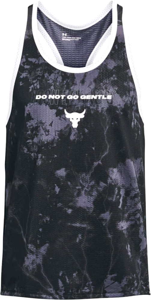 Under Armour Project Rock Iron Paradise Mesh Tanktop – NWT Mens Medium #47482-H6
