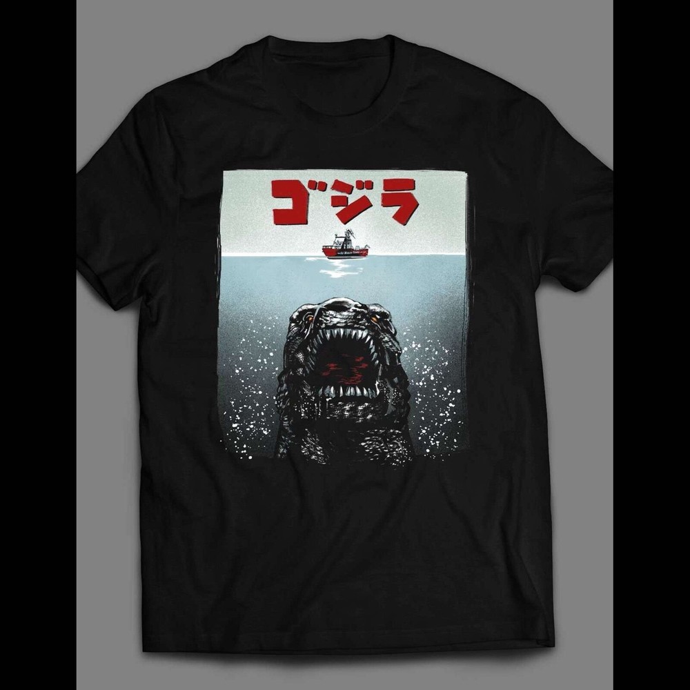 (Officially Licensed) JAWS MOVIE POSTER PARODY SHIRT