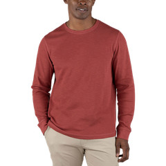 Tailor Vintage Airotec Performance Stretch Waffle Long Sleeve Crew Tee