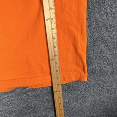 Drake Shirt Mens Medium Orange Logo Graphic Hunting Outdoor Cotton Tee