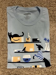 Amazon Prime Day 2026 Employee PEAK Blue T-shirt Limited Release sz Large