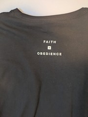 Christian “DISCIPLE” T-Shirt, Faith + Obedience Religious Graphic Tee 3XL