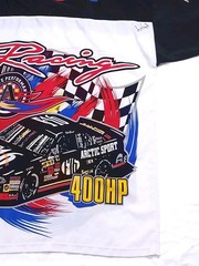 Vtg 90s Arctic ASG Arctic Sport Racing Jersey Shirt Mens XL AOP Drag Car 400 HP