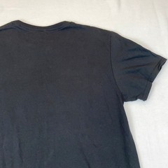 Tee Luv T-Shirt Mens Large Black Danger No Filter Graphic Short Sleeve Cotton
