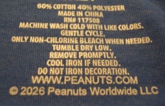 PEANUTS SNOOPY MOTORCYCLE Free and Wild T-Shirt Big and Tall 3XL 3XLT NEW